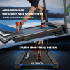 OBENSKY Treadmill with Adjustable Incline Folding Treadmill for Home 2.5 HP 12 Preset for Home Use 7.5 mph Range