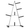 Weight Plate Rack Weight Plate Tree Home Gym Barbell Storage Stand 1 inch