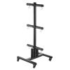 Vertical Weight Plate Rack Home Gym Barbell Storage with Wheels 1000 lbs