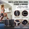VEVOR 3 in 1 Plyometric Jump Box, 20/18/16 Inch Wooden Plyo Box, Platform & Jumping Agility Box
