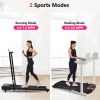 NEW Folding Walking Pad Under Desk Treadmill for Home Office -2.5HP Walking Treadmill With Incline 0.5-7.5MPH 300LBS Capacity Treadmill for Walking Ru