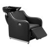 VEVOR Shampoo Backwash Chair, 661.4LBS Loading Barbershop Hair Washing Station with Electric Adjustable Footrest & Ceramic Bowl
