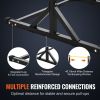 VEVOR Power Tower Pull Up Bar Station, Multi-Function Dip Station with 8-Level Adjustable Height