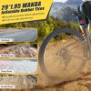 29 Inch Wheels Single Speed Mountain Bike, for Men Women Boys and Girls, Front Suspension,Steel Frame
