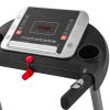 Easy Folding Treadmill for Home Use, 2.5HP Electric Running, Jogging & Walking Machine with Device Holder & Pulse Sensor