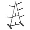 Weight Plate Rack Weight Plate Tree Home Gym Barbell Storage Stand 1 inch