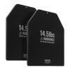VEVOR Weight Vest Plates for Strength Training Running Workout 2x14.5 LB Plates