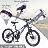 Mountain Bike for Girls and Boys Mountain 20 inch shimano 7-Speed bike