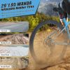 29 Inch Wheels 8 Speed Mountain Bike, for Men Women Boys and Girls, Front Suspension, Steel Frame