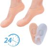 1pair Breathable And Soft Silicone Socks For Men And Women; Reusable Socks For Foot Pressure Relieve; Protectors Silicone To Prevent Foot Dry