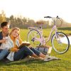 7 Speed, Steel Frame, Multiple Colors 26 Inch Ladies Bicycle