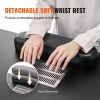 VEVOR Manicure Table, Nail Table Station with Electric Dust Collector, Moveable Nail Tech Desk with 8 Wheels (4 Lockable), 3 Dust Bag & Wrist Rest