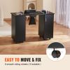 VEVOR Manicure Table, Nail Table Station with Electric Dust Collector, Moveable Nail Tech Desk with 8 Wheels (4 Lockable), 3 Dust Bag & Wrist Rest