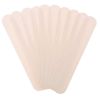 20pcs/Pack Hat Sweat Liner Cloth Skin Friendly Absorbent Sweat Pad Self-Adhesive Sizing Tape Hat Anti-Dirty Pads For Golf Baseball Tennis Cap Black &